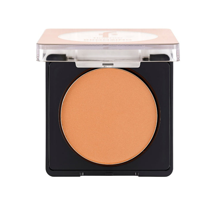 Soft Texture & Natural Shine Compact Bronzing Powder No.002 Rose Gold   | بودرة برونزر مضغوطة ذات ملمس ناعم من فلورمار رقم N 002 روز جولد من فلورمار