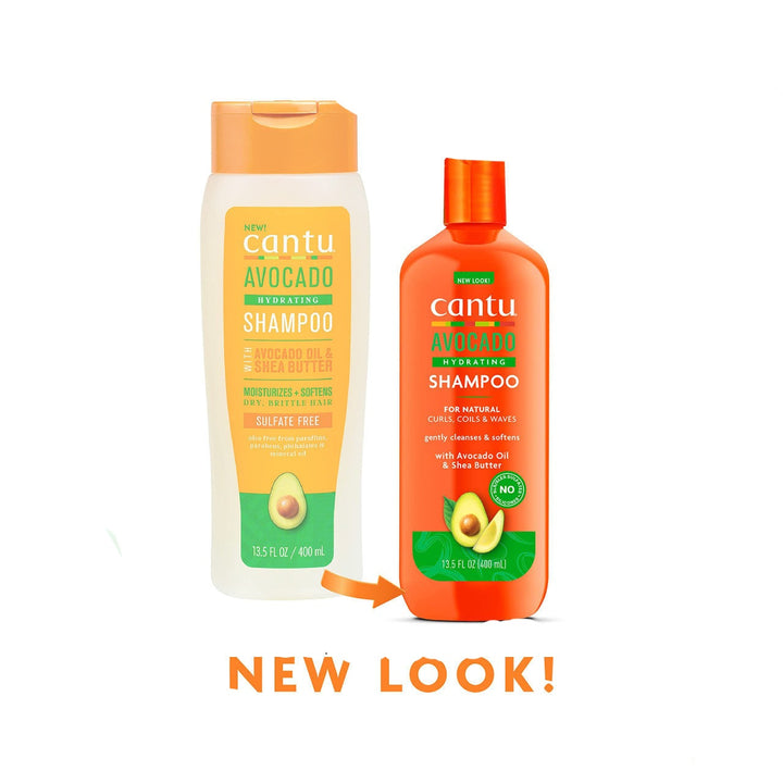 Cantu Avocado Hydrating Shampoo - 400ml | كانتو شامبو مرطب بالأفوكادو - 400 مل