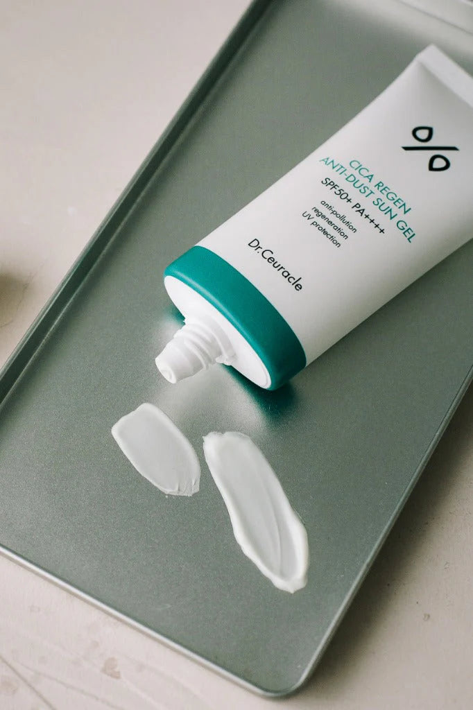 Dr.Ceuracle Cica Regen Vegan Sun Spf50 - 50ml | دكتور سيراكل كريم واقي شمسي نباتي - 50 مل