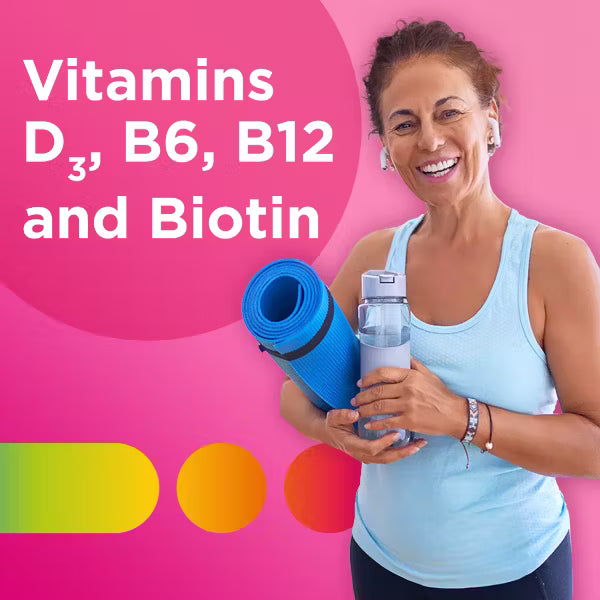 Centrum Multi + Beauty Gummy - 100gummies | سينتروم فيتامينات متعددة لدعم الصحة والجمال - 100 غاميز