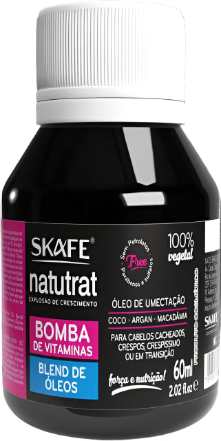 SKAFE Oils Blend Vitamin Bomb - 60ml | سكاف زيت الفيتامينات للشعر - 60 مل