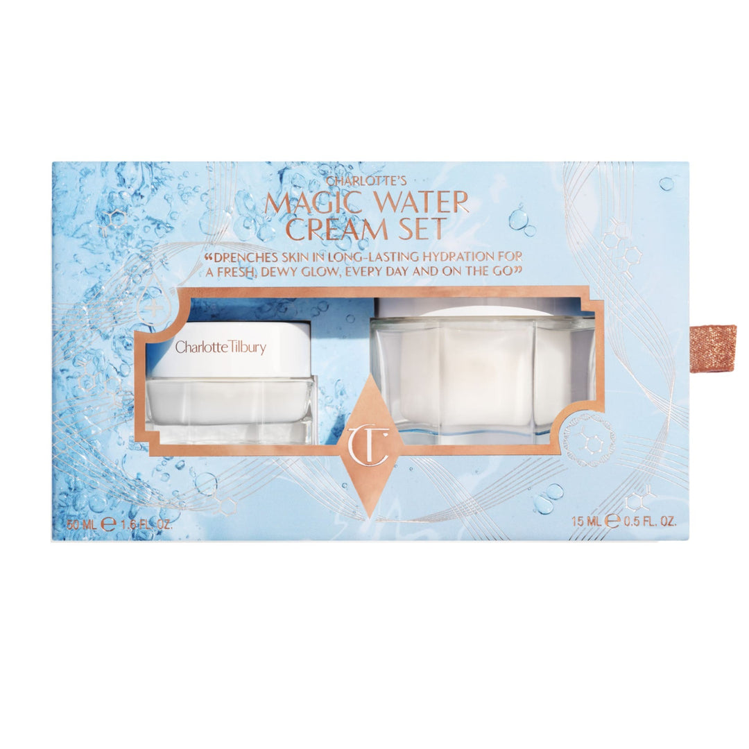CHARLOTTE TILBURY Charlotte's Magic Water Cream Set - 50x15ml | شارلوت تلبوري مجموعة مرطب للوجه - 50x15 مل