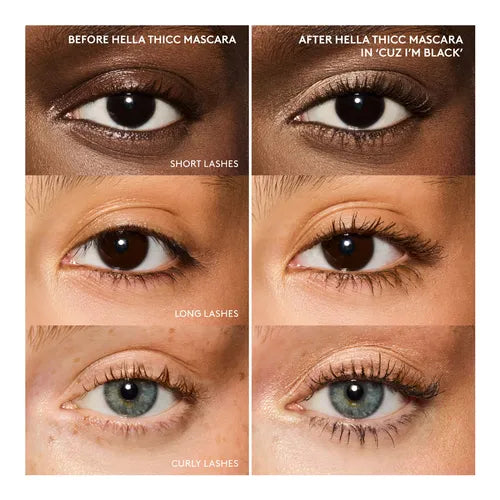 Fenty Beauty Hella Thicc Volumizing Mascara Volumateur - 6.5ml | فينتي بيوتي ماسكارا لتكثيف الرموش - 6.5 مل