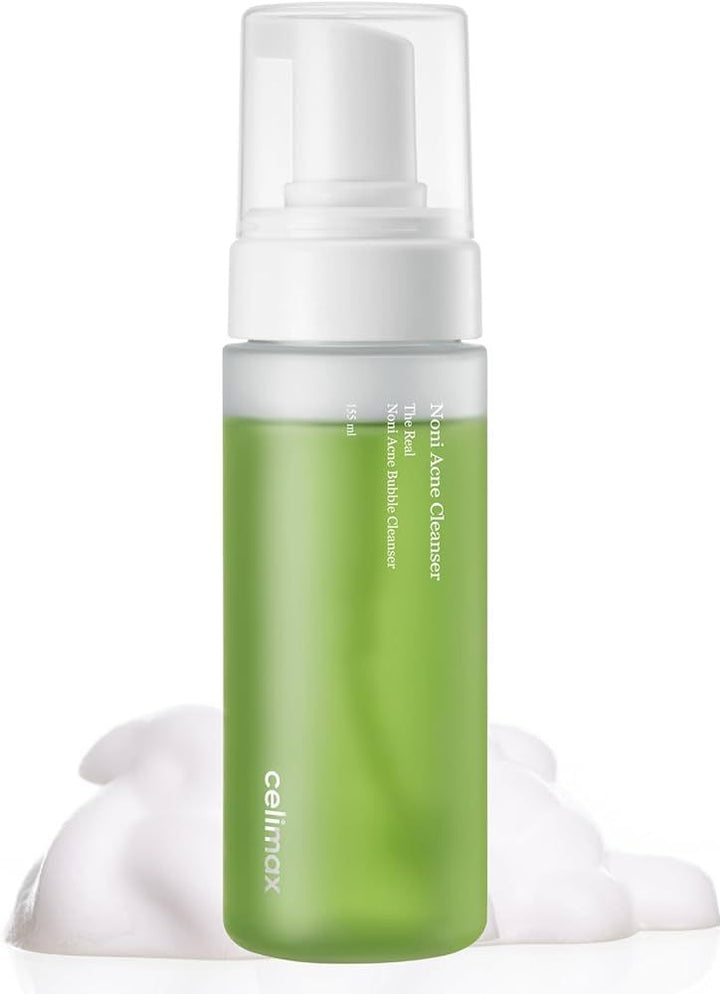 celimax The Real Noni Acne Bubble Cleanser - 155ml | سيليماكس غسول رغوي مضاد لحب الشباب بمستخلص النوني - 155 مل