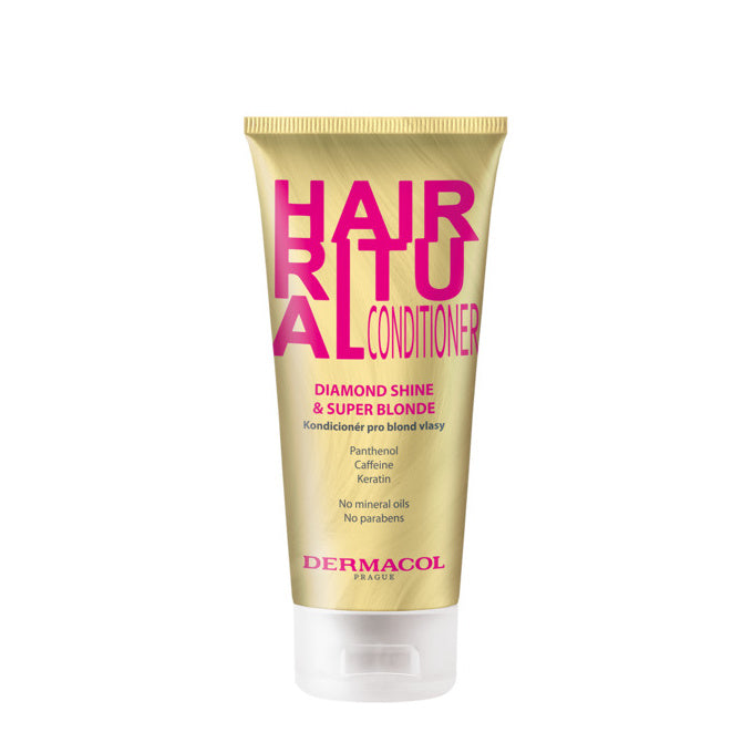 DERMACOL Hair Conditioner Diamond Shine Super blonde - 250ml | ديرماكول بلسم للشعر الأشقر - 250 مل