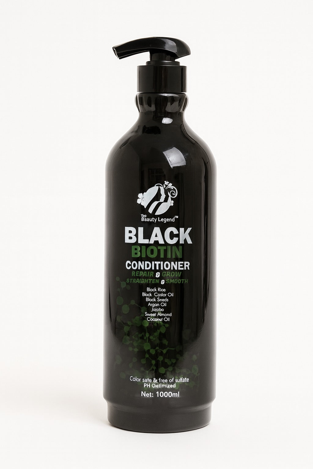 Top Beauty Legend Black Biotin Conditioner - 1000ml | اسطورة الجمال بلسم البيوتين الاسود - 1000 مل