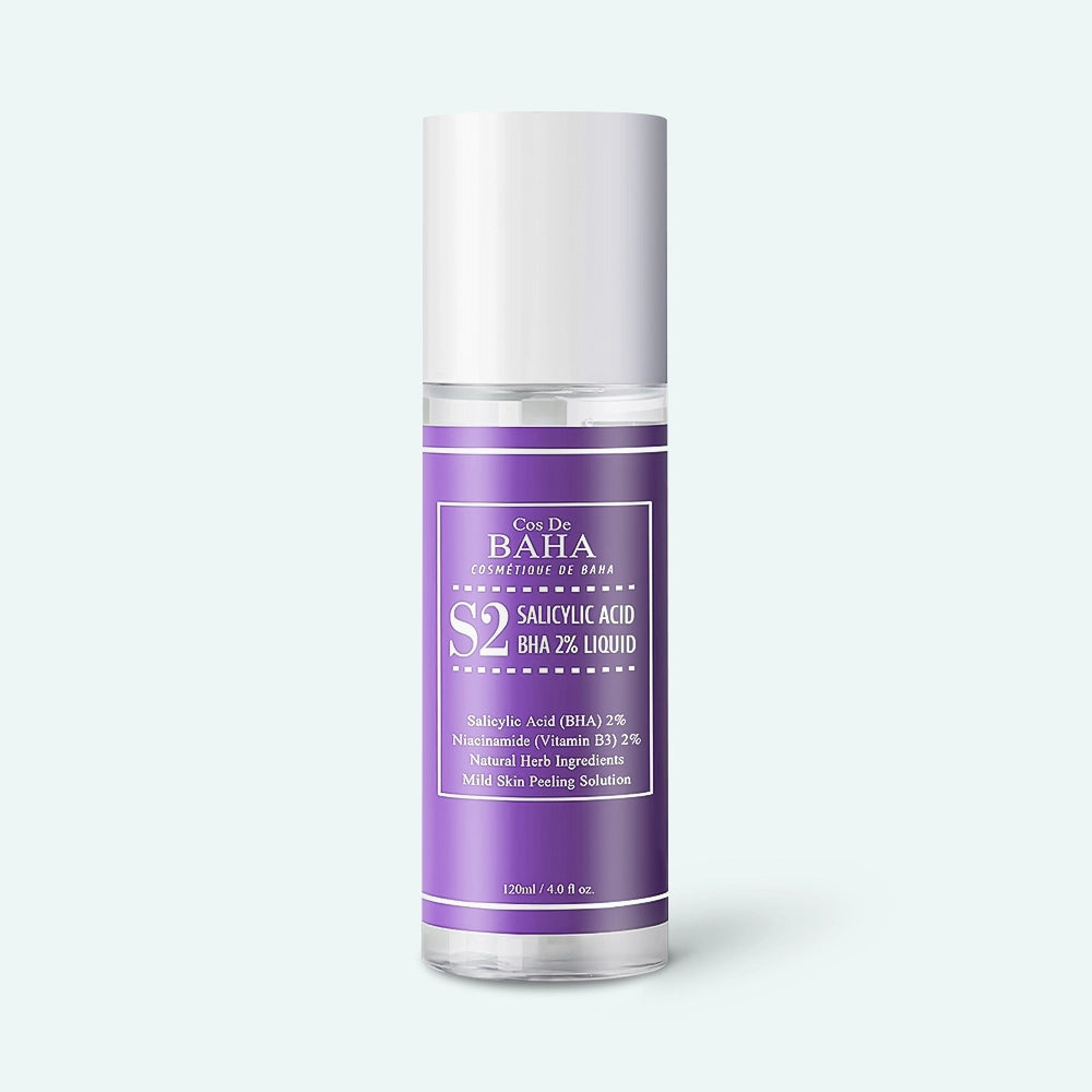 COS DE BAHA Salicylic Acid 2% Liquid - 120ml | كوز دي باها تونر الساليسيليك اسد ٢٪ - ١٢٠ مل