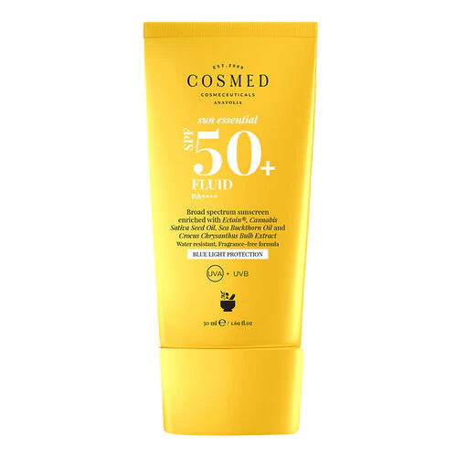 Cosmed Sun Essential SPF 50+ Fluid - 50ml | كوزميد واقي شمسي سائل بعامل حماية 50 - 50 مل