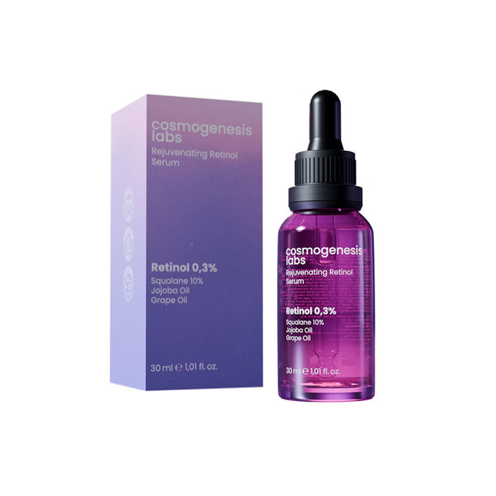 cosmogenesis labs Rejuvenating Retinol Serum 0,3% - 30ml | سيروم الريتينول المجدّد للبشرة من كوزموجينيسيس لابس 0.3% – 30 مل
