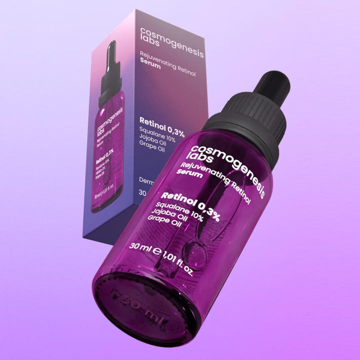 cosmogenesis labs Rejuvenating Retinol Serum 0,3% - 30ml | سيروم الريتينول المجدّد للبشرة من كوزموجينيسيس لابس 0.3% – 30 مل