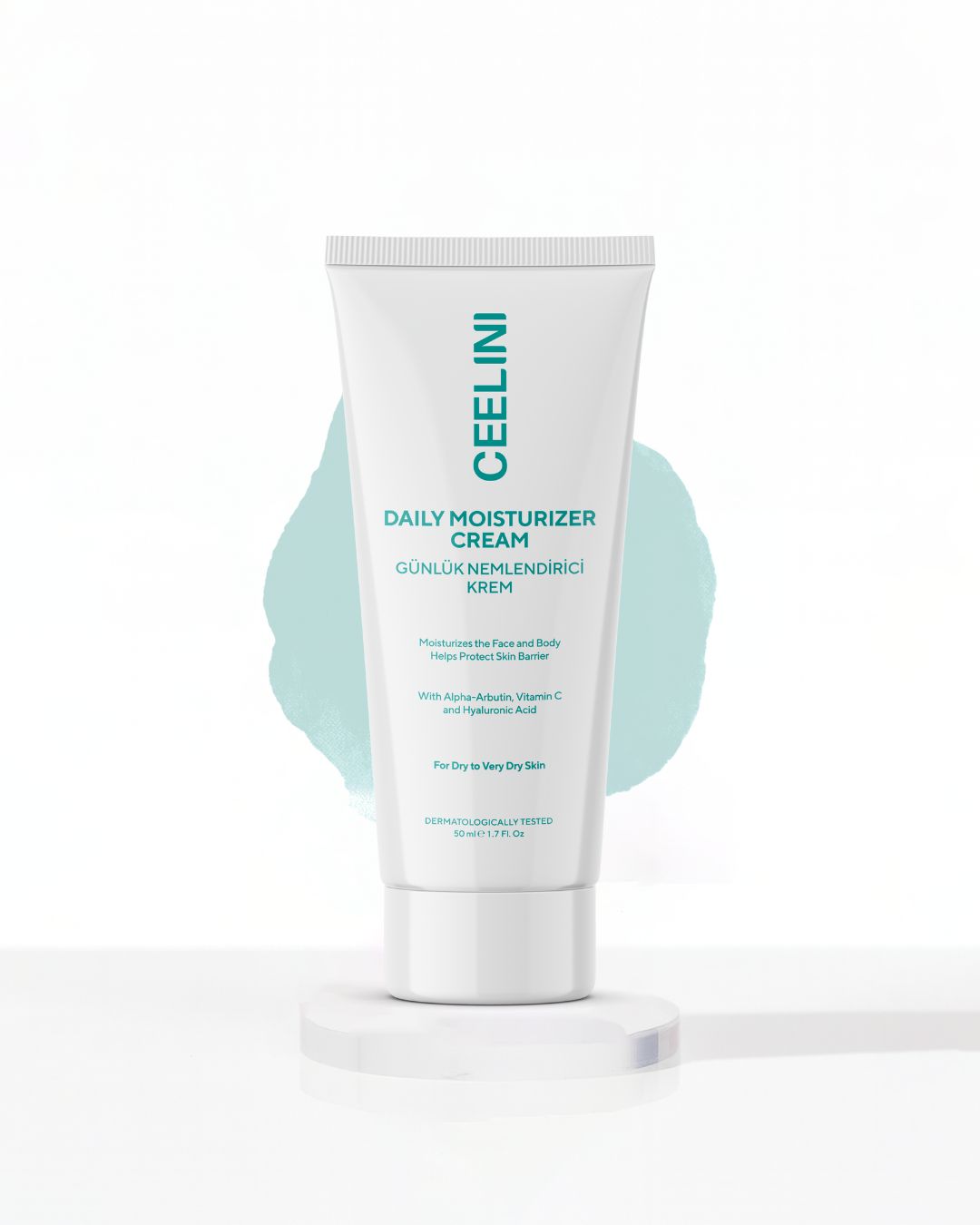 the CEEL Daily Moisturizer Cream For Dry To Very Dry Skin - 50ml | سيل كريم مرطب للوجه و الجسم للبشرة الجافة جدا - 50 مل