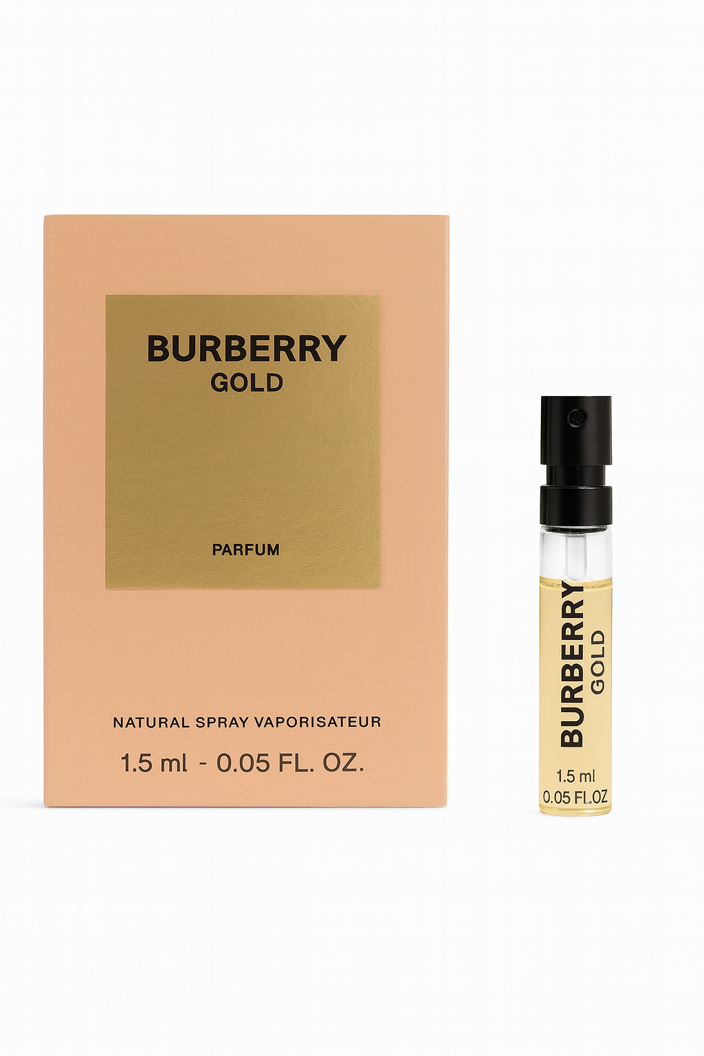 Burberry Sample GOLD  Parfum - 1.5 ml | بربري عينة عطر كولد برفام  للنساء - 1,5 مل