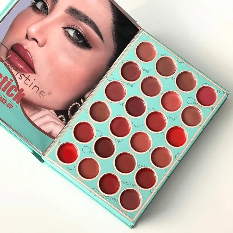 Christine Turquoise 5 in 1 Palette Notebook - 122g | كريستين باليت مكياج - 122 غرام