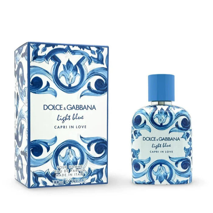 D&G Light Blue Capri in Love for Men EDP 100ml | عطر دولتشي آند غابانا لايت بلو كابري ان لوف للرجال 100 مل