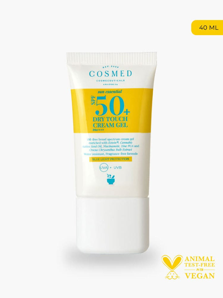 Cosmed Sun Essential SPF50+ Dry Touch Cream Gel - 40ml | كوزميد واقي شمسي جيل كريم - 40 مل