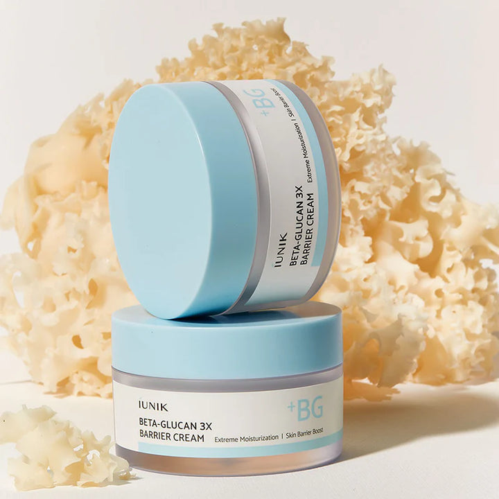 IUNIK Beta Glucan 3X Barrier Cream - 50ml | ايونيك كريم للوجه بيتا جلوكان - 50 مل