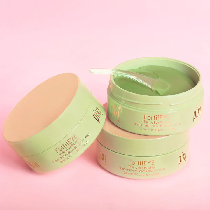 Pixi FortifEye Acacia Collagen & Peptides - 60pads | بيكسي ماسك لمنطقة تحت العين بالكولاجين والببتدات - 60 قطعة
