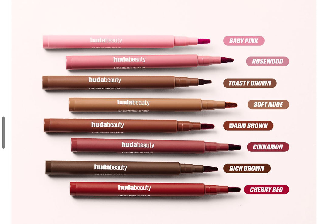 Huda Beauty Lip Contour Stain - 1.0ml | هدى بيوتي قلم تينت وكونتور للشفاه - 1 مل