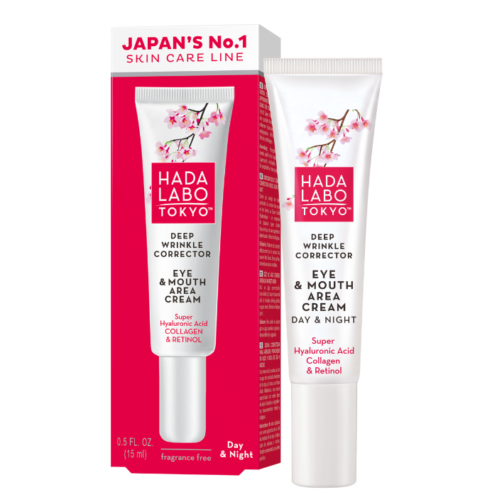 Hada Labo Eye & Mouth 15ml  |  هادا لابو كريم حول الفم و العيون  - 15 مل