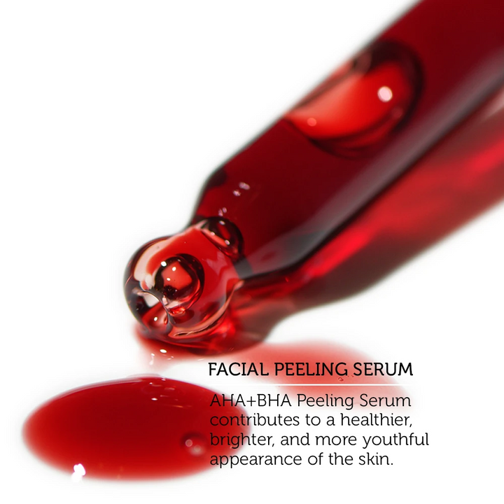 the CEEL Facial Peeling Serum Aha + Bha Hyaluronic Acid - 30ml | ذا سيل سيروم مقشر للوجه - 30 مل