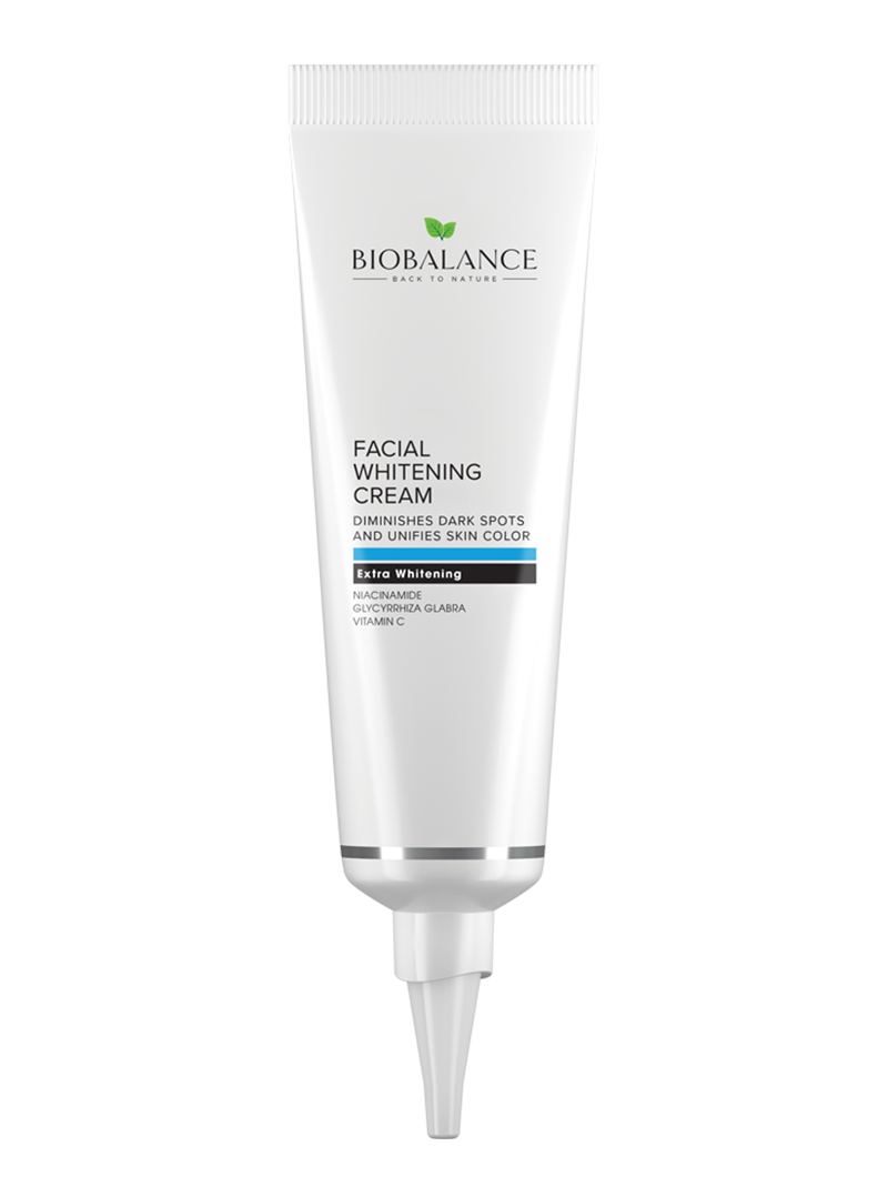 BIO BALANCE Facial Whitening Cream 30 Spf - 55ml| بايو بالنس كريم تبيض الوجه مع عامل حماية 30 -55 مل