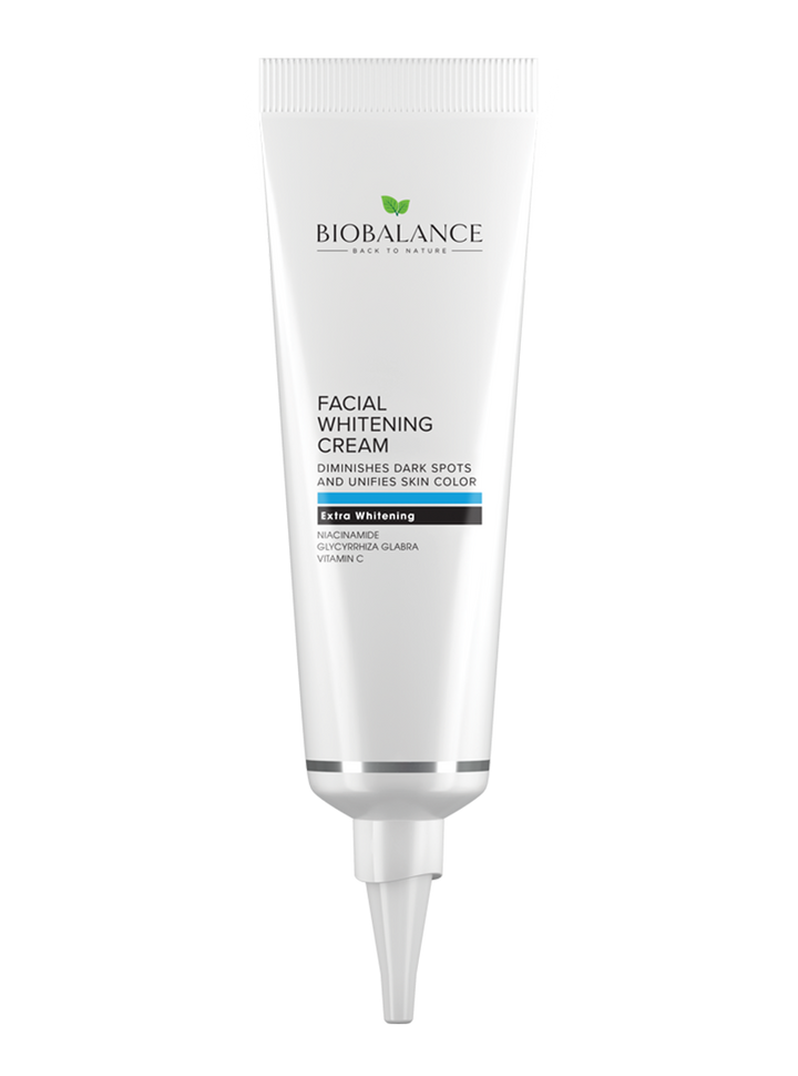 BIO BALANCE Facial Whitening Cream 30 Spf - 55ml| بايو بالنس كريم تبيض الوجه مع عامل حماية 30 -55 مل