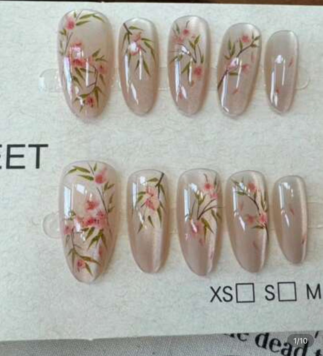 A Piece Of Rose Nails