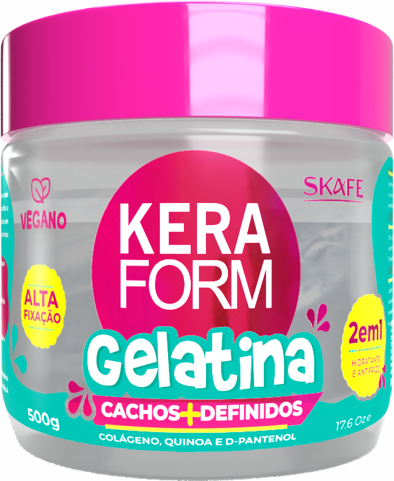 SKAFE Gel Curls + Defined - 500g | سكاف جل تصفيف الشعر - 500 غرام