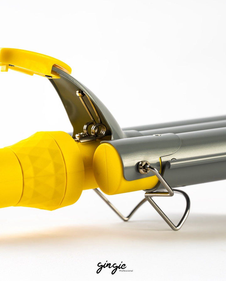 gingie The Mogee Three Barrels Hair Waver - 1inch | جنجي  أداة تمويج الشعر ثلاثية الأنابيب - 1 انش