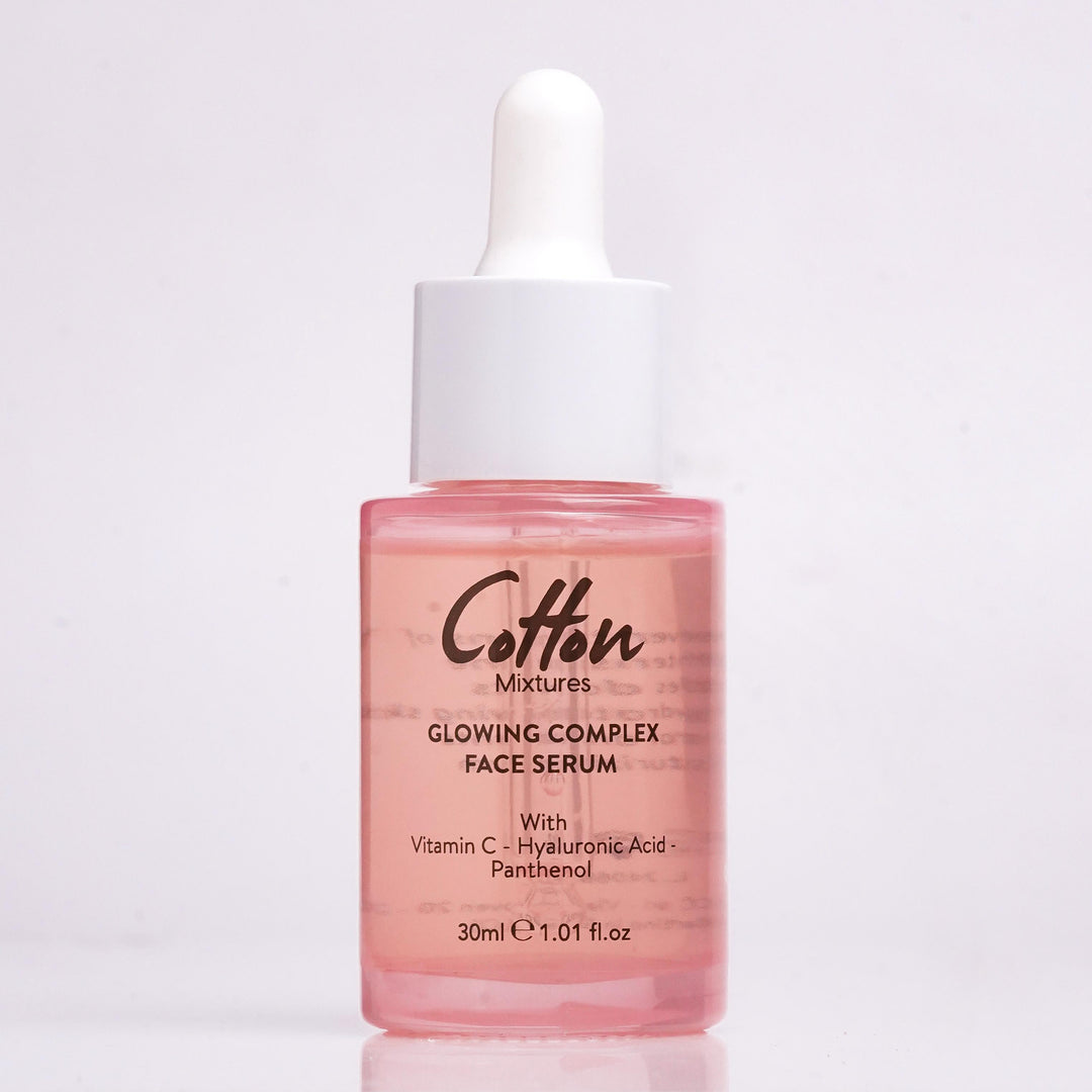 Cotton Glowing Complex Face Serum Vitamin C Hyaluronic Acid & Panthenol - 30ml | كوتون سيروم الاضاءة - 30 مل