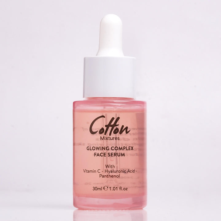 Cotton Glowing Complex Face Serum Vitamin C Hyaluronic Acid & Panthenol - 30ml | كوتون سيروم الاضاءة - 30 مل