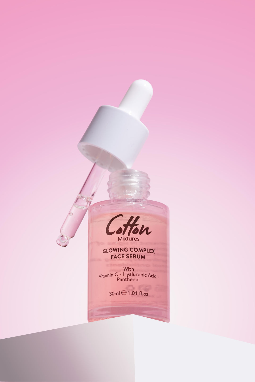 Cotton Glowing Complex Face Serum Vitamin C Hyaluronic Acid & Panthenol - 30ml | كوتون سيروم الاضاءة - 30 مل