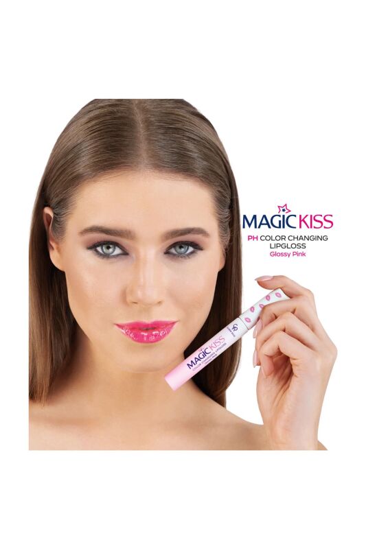 GOLDEN ROSE Magic Kiss Color Changing Lip Gloss - 10ml | كولدن روز غلوس للشفاه - 10 مل