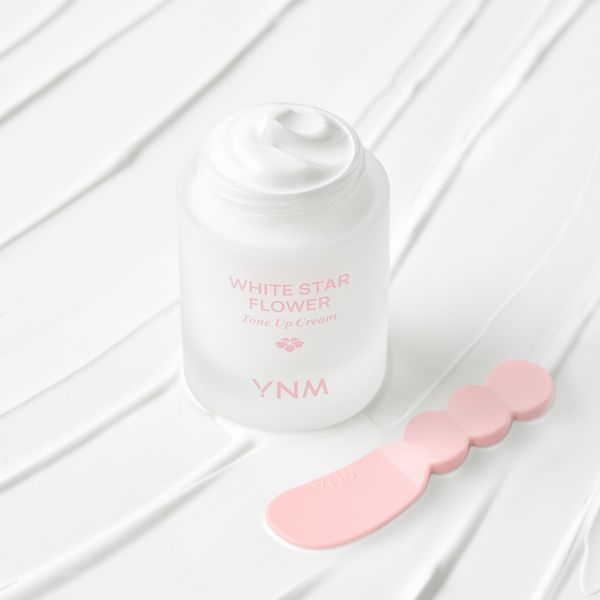 YNM WHITE STAR FLOWER TONE UP CREAM | واي ان ام كريم مفتح للبشرة