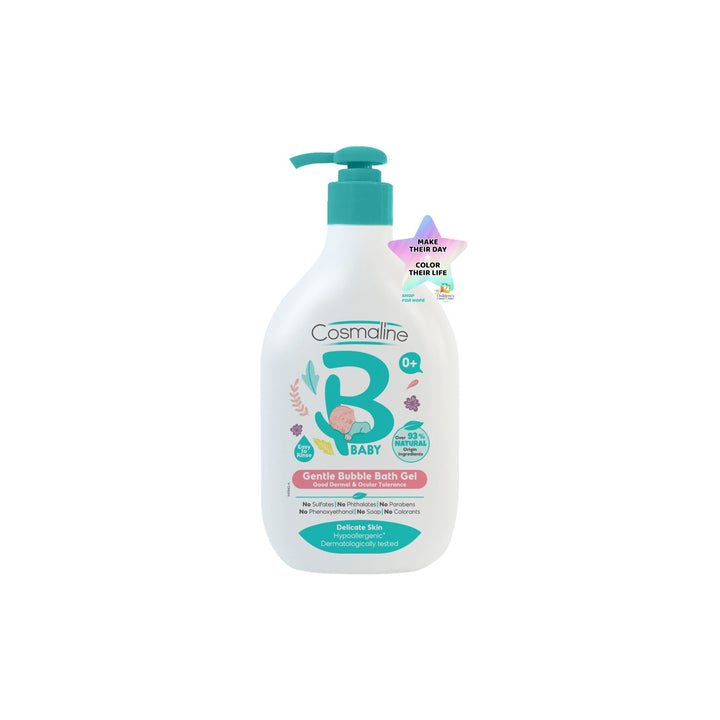 Cosmaline Gentle Bubble Bath Gel For Baby - 500ml | جل استحمام للاطفال - 500 مل