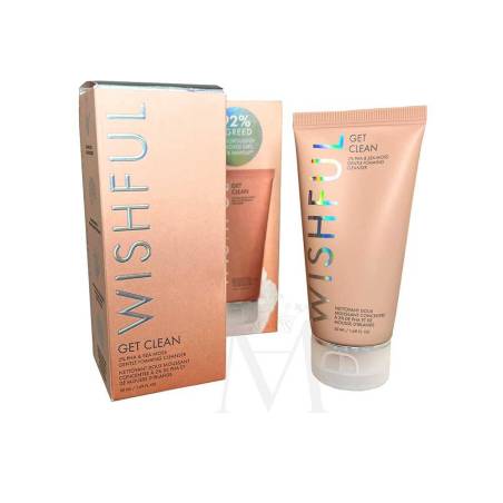 Huda Beauty Washful Gel Clean Gentle Foaming Cleanser - 50ml | هدى بيوتي غسول جل رغوي منقي للبشرة - ٥٠ مل