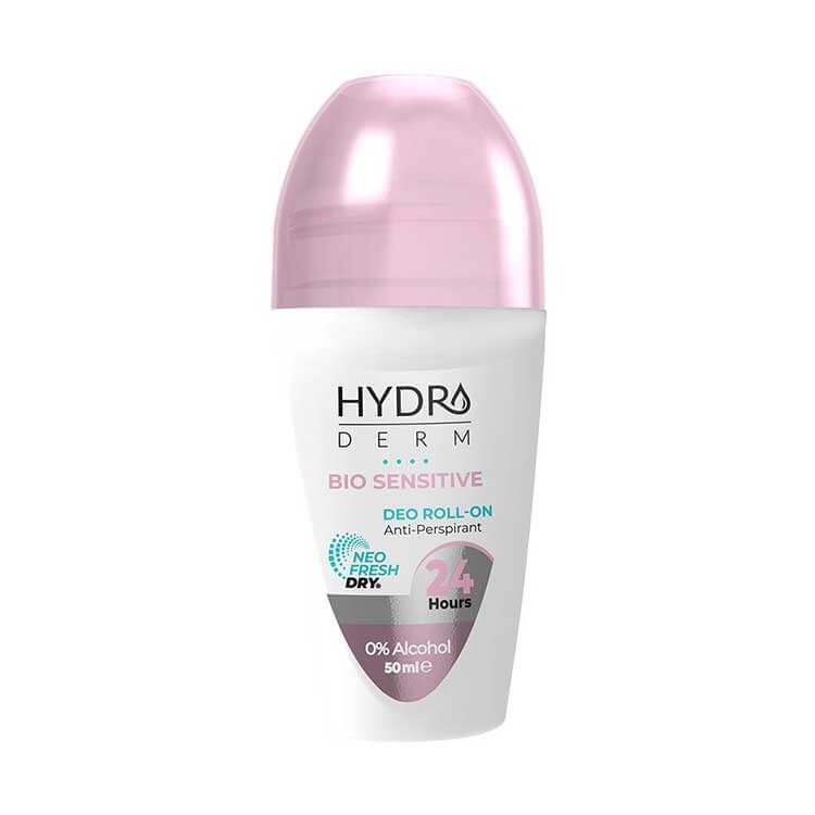 HYDRODERM Deo Roll-on Anit Perspinrant 24h - 50ml | هيدروديرم رول مزيل تعرق لمدة 24 ساعة - 50 مل