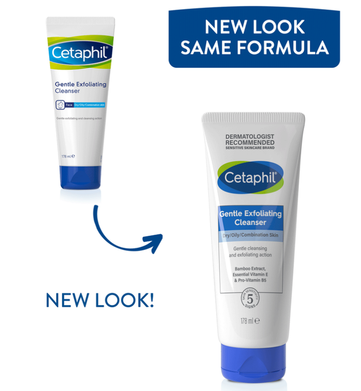 Cetaphil Gentle Exfoliating Cleanser - 178ml | سيتافيل غسول لطيف مقشر - 178 مل