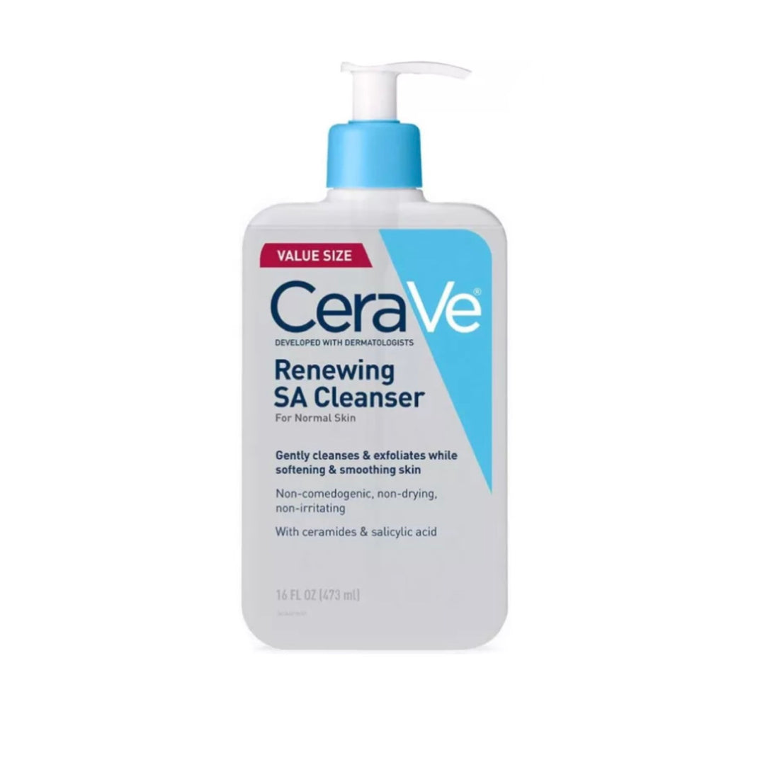 CeraVe Renewing SA Cleanser - 473 ml | سيرافي غسول ساليسليك اسيد - 473 مل