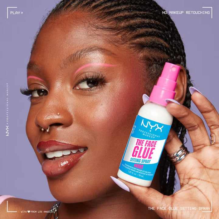 NYX The Face Glue Setting Spray - 60ml | ان واي اكس مثبت مكياج فايس غلو - 60 مل