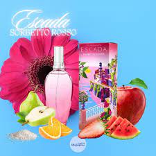 Escada Sorbetto Rosso EDT 100 ml | عطر اسكادا سوربيتو روسو للنساء 100 مل