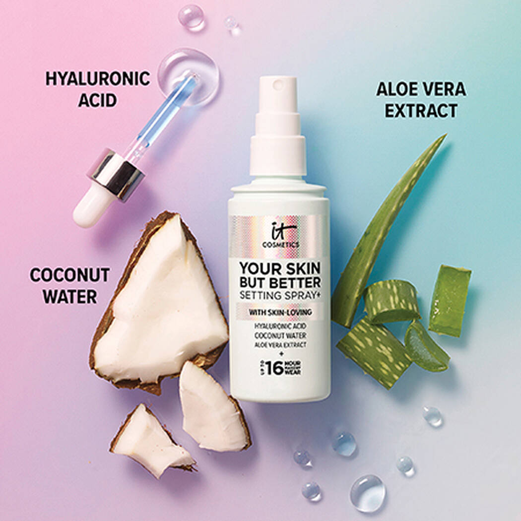 it cosmetics Your Skin But Better Setting Spray+ - 100ml | اي تي كوزمتيك بخاخ تثبيت المكياج - 100 مل