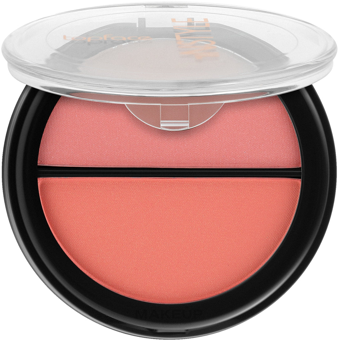 TOPFACE INSTYLE TWIN BLUSH On  - 10g | توب فيس إن ستايل توين بلاش أون – 10 غ