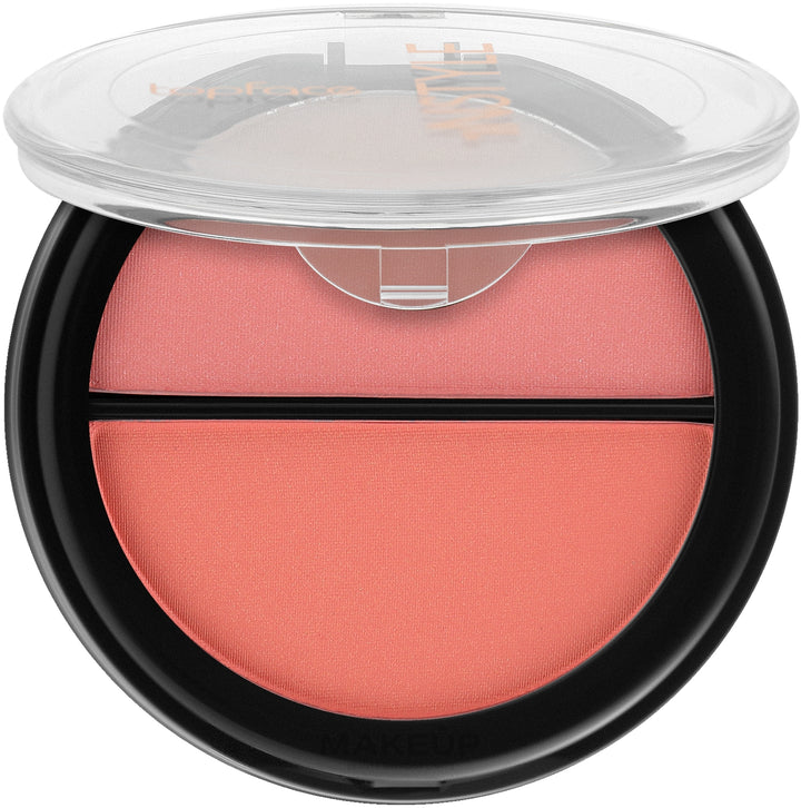 TOPFACE INSTYLE TWIN BLUSH On  - 10g | توب فيس إن ستايل توين بلاش أون – 10 غ