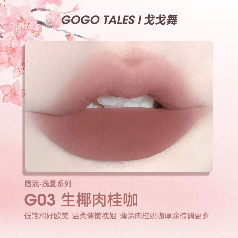 GOGO TALES Thin Mud - 2.4g | جوجو تاليس أحمر شفاه - 2.4 غ