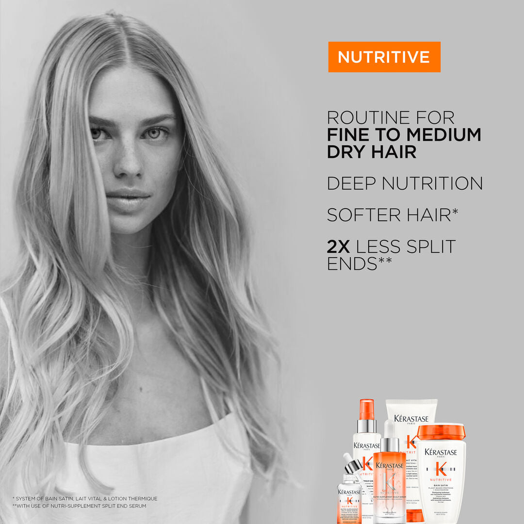 KÉRASTASE Nutritive Lait Vital High Ultra-Light Conditioner For Dry, Fine To Medium Hair - 200ml | كيراستاس بلسم خفيف للشعر الجاف, الخفيف و المتوسط - 200 مل