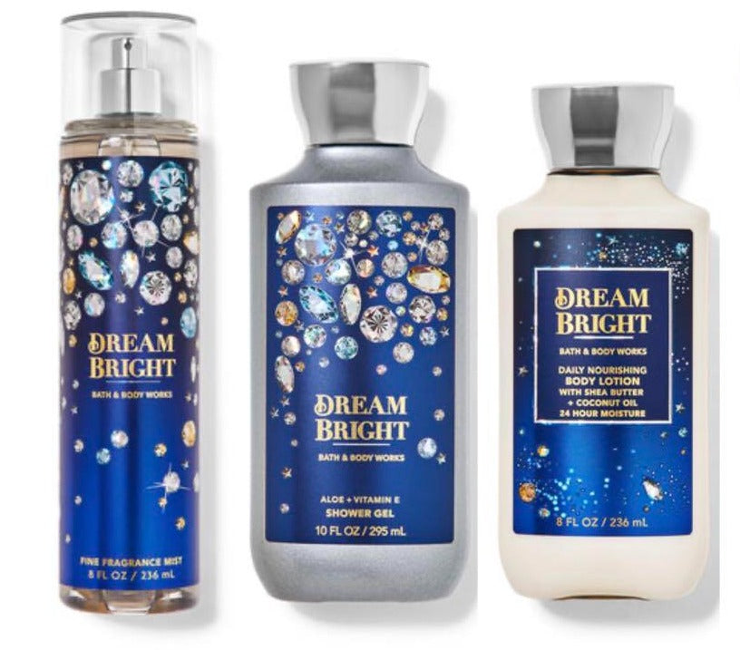 Dream Bright  - Shower Gel - Fine Fragrance Mist & Body Lotion