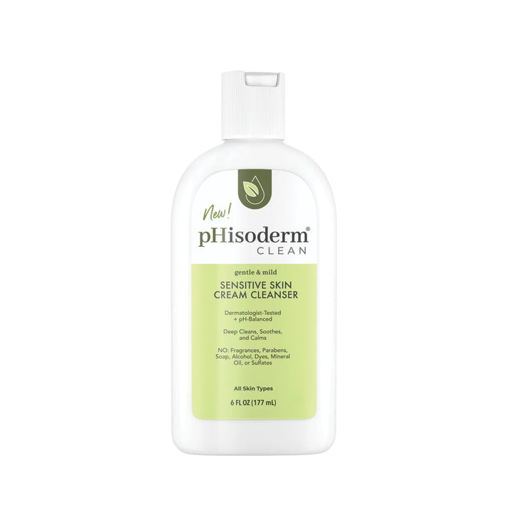 pHisoderm Clean Moisturizing Cream Cleanser - 177ml | بي اتش ايزوديرم غسول مرطب للوجه - 177 مل