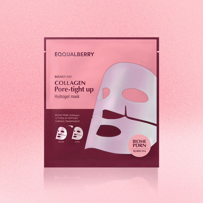 EQQUALBERRY Collagen Pore -Tight Up Hydrogel Mask - 30g |  ايكوال بيري ماسك الكولاجين - 30 غرام