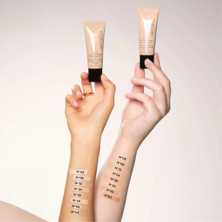 ARTDECO Fluid Camouflage Foundation - 20ml | ارتديكو كريم أساس بتغطية عالية - 20 مل